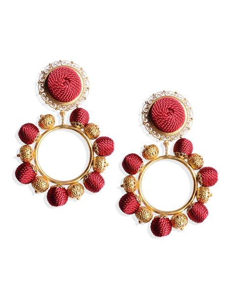 replica dolce and gabbana earrings|dolce and gabbana earrings sale.